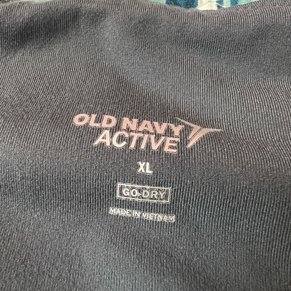 XL Old Navy Active Go Dry Black Fitted Activewear Stretch Pants Leggings X Large - Picture 9 of 10